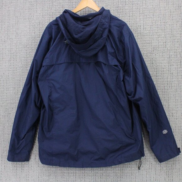 Stormtech Showerproof Jacket Mens XL Navy Blue Full Zip Outdoor Hooded Hiking - Picture 7 of 9